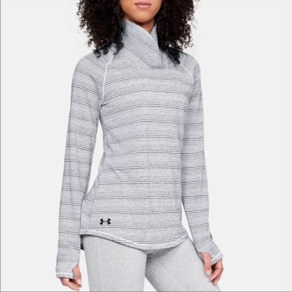 NWT Under Armour Long Sleece Cowl Neck Shirt